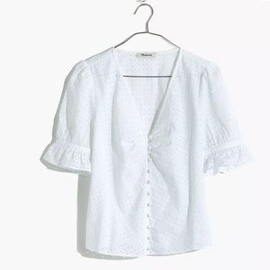 Madewell Eyelet Daylight Top